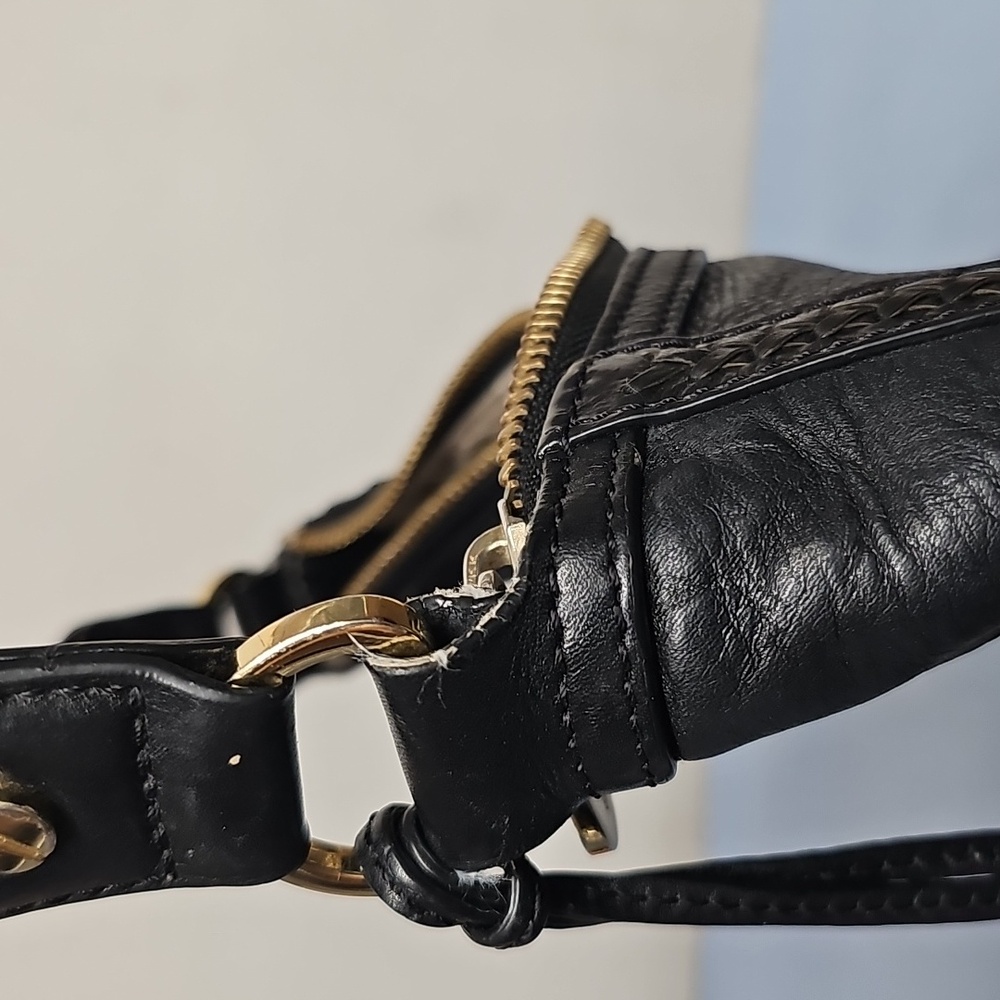 MICHAEL KORS PEBBLED LEATHER HOBO BAG BFPM-08-160 - Picture 10 of 12